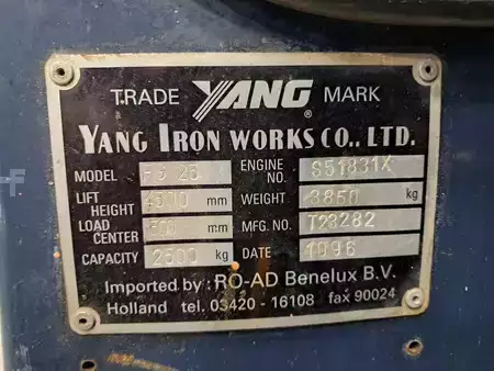 Wózki gazowe 1996  Yang FG25 (11)