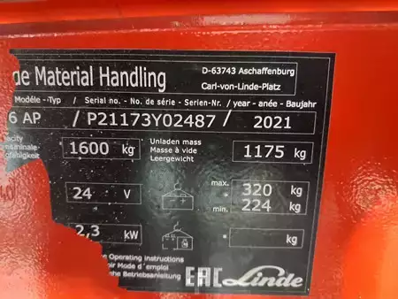 Pinontavaunu 2021  Linde L16AP (9)