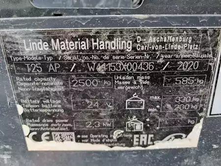 Låglyftare El  Linde T25 AP (9)
