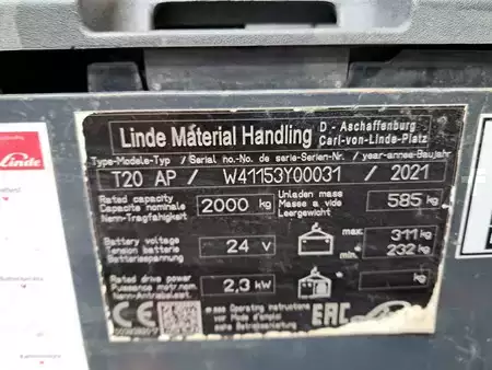Låglyftare El  Linde T20 AP (9)