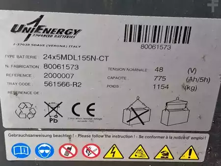 Carrelli elettrici 4 ruote 2012  Linde E16PH-01 (12)