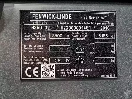 Dieselový VZV 2016  Linde H35D-02 (11)