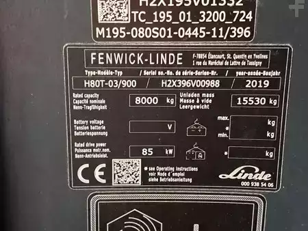 LPG VZV 2019  Linde H80T-03/900 (12)