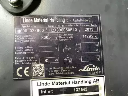 Dieselstapler 2013  Linde H80D-02/900 (12)