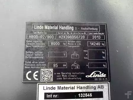 Wózki widłowe diesel 2013  Linde H80D-02/900 (23)