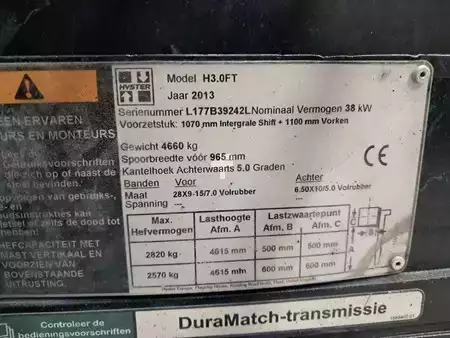 LPG heftrucks 2013  Hyster H3.0FT (11)