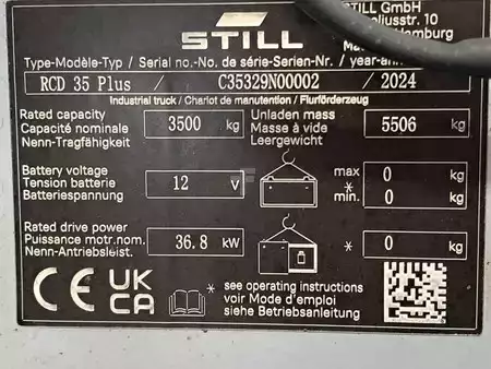 Diesel heftrucks 2024  Still RCD35 Plus (11)