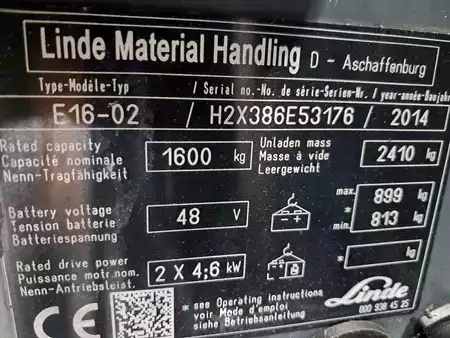 Electric - 3 wheels 2014  Linde E16-02 (11)