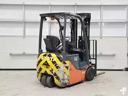 Електричний - 3 колеса  Toyota 8FBE15T (4)