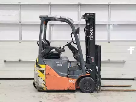 Електричний - 3 колеса  Toyota 8FBE15T (5)