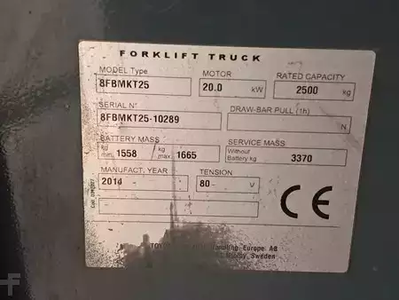 Elektro čtyřkolový VZV 2014  Toyota 8FBMKT25 (11)