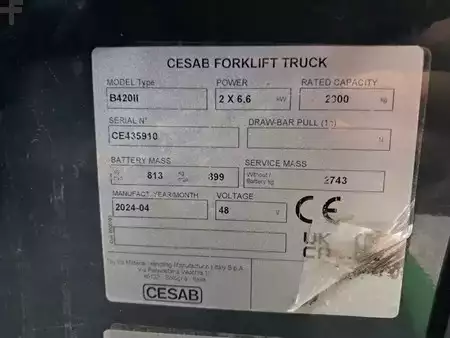 Electric - 4 wheels 2024  Cesab B420II (11)