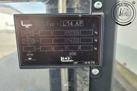 Wózek wysokiego podnoszenia 2018  Linde L14AP (9)