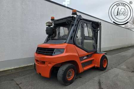 Diesel gaffeltruck 2010  Linde H80D (5)
