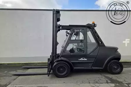 Diesel gaffeltruck 2005  Linde H80D-03/900 (2)