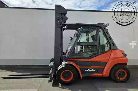 Diesel gaffeltruck 2013  Linde H80D-01 (2)