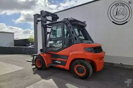 Diesel gaffeltruck 2013  Linde H80D-01 (3)