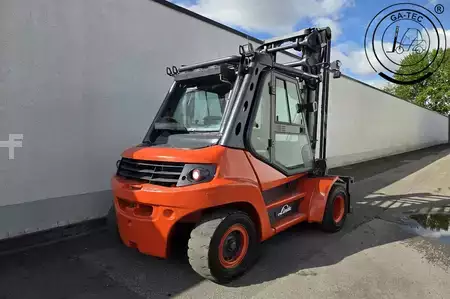 Diesel gaffeltruck 2013  Linde H80D-01 (5)