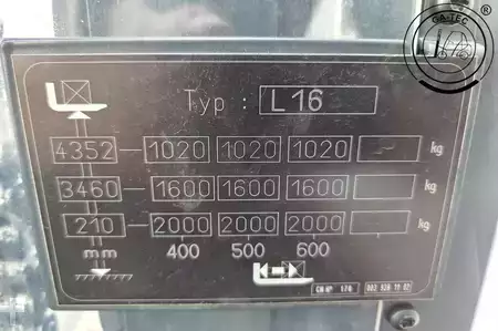 Ruční vysokozdvižný vozík 2019  Linde L16i (10)