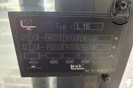 Ruční vysokozdvižný vozík 2017  Linde L16 (8)