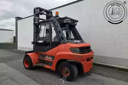 Diesel gaffeltruck 2012  Linde H70D (3)