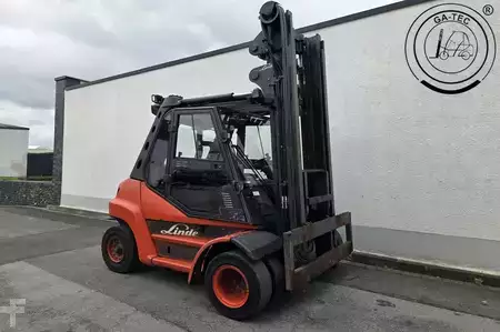 Diesel gaffeltruck 2012  Linde H70D (4)