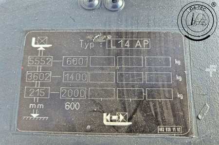 Vertical order pickers 2011  Linde L14APi (8)