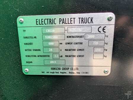 Nízkozdvižný vozík 2023  HC (Hangcha) CBD20-AC2S-ISU (2)