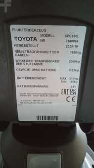 Hochhubwagen  Toyota SPE160L (13)