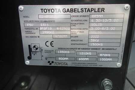 Carrello elevatore a gas 2022  Toyota 02-8FGF15 (6) 