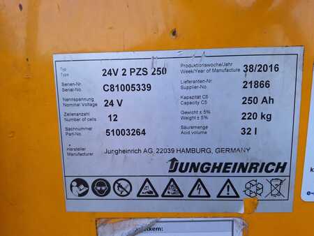 Tractor de arrastre 2017  Jungheinrich JUNGHEINRICH EZS 130 (11)