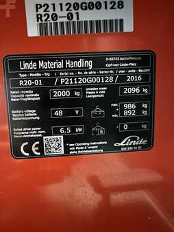 Schubmaststapler 2016  Linde R20-01 (5)