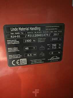 Schubmaststapler 2017  Linde R14-01 (5)
