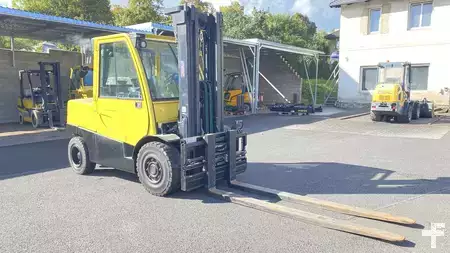 Gas gaffeltruck 2012  Hyster H 5.5 FT (2)