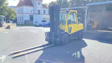 Gas gaffeltruck 2012  Hyster H 5.5 FT (4)