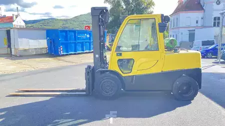 Gas gaffeltruck 2012  Hyster H 5.5 FT (5)