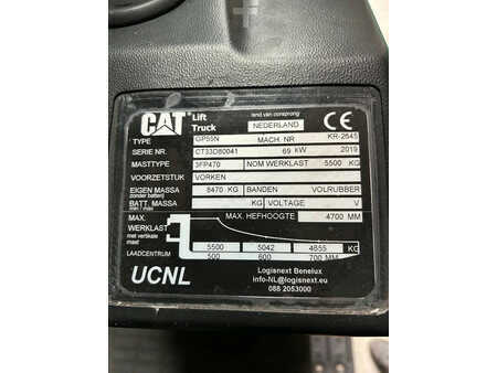 LPG VZV 2019  CAT Lift Trucks GP 55 N (11)
