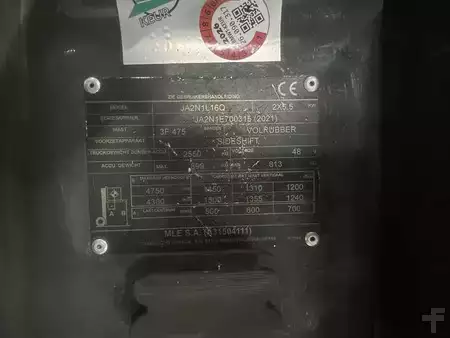 Eléctrico - 4 rodas 2021  Unicarriers JA2N1L16Q (6)