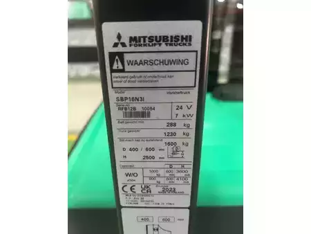 Magasemelésű béka 2023  Mitsubishi SBP 16 N3IR (5)