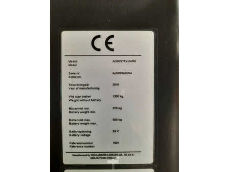 Pallestabler 2016  Unicarriers 200STFVJN360 (6)