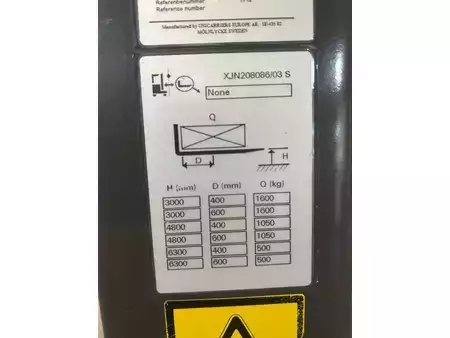 High lift pallet trucks sit-down  Unicarriers 160SDTFV630XJN (5)