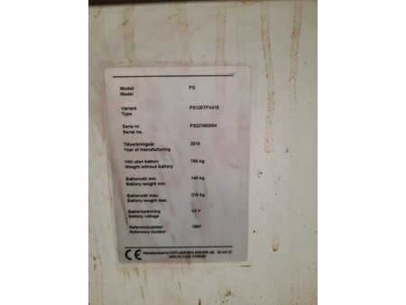 Ledstaplare gå 2019  Unicarriers PS125TFV419 (6)