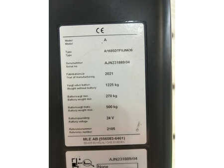 Stacker stå på  Unicarriers 160 DTFV 630 AJN (4)