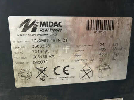 Stacker stå på  Unicarriers 160 DTFV 630 AJN (7)