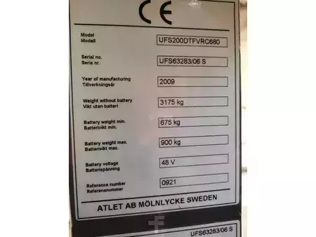 Skyvemast  Unicarriers UFS200DTFVRC680 (7)