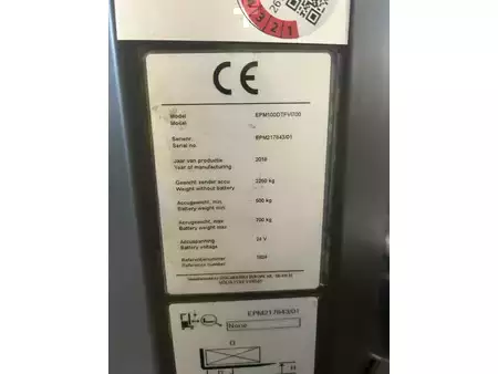 Vertikal ordreplukker 2018  Unicarriers EPM100DTFVI700 (5)