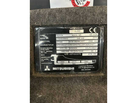 Elektrisk- 4 hjul 2019  Mitsubishi FB 25 CN (5)