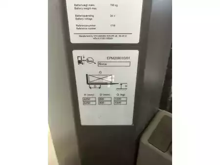 Verticale orderpickers 2017  Unicarriers EPM 100 TVI 360 (6)