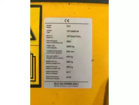 Transpallet manuali  Unicarriers 1PT/200FJN (5)