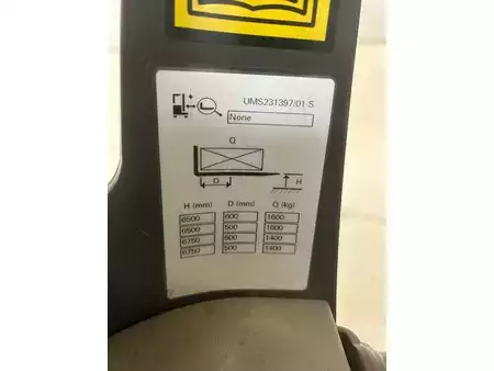 Työntömastotrukki 2021  Unicarriers UMS160DTFVRE675 (7)